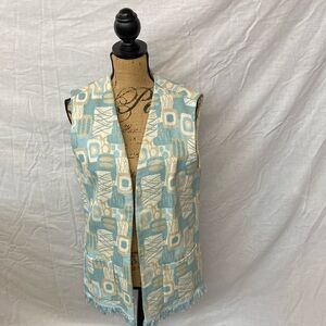 Vintage Fred Rothschild of California Vest Size Medium/Large